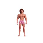 カスタム筋肉男3Dフィギュア